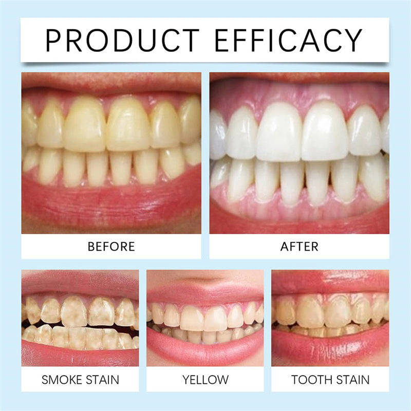 Clean and glossy teeth tooth powder